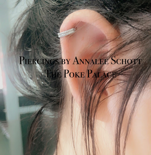 Explore cute bee tattoo ideas, creative tattoo ideas in Sheridan, available at The Poke Palace