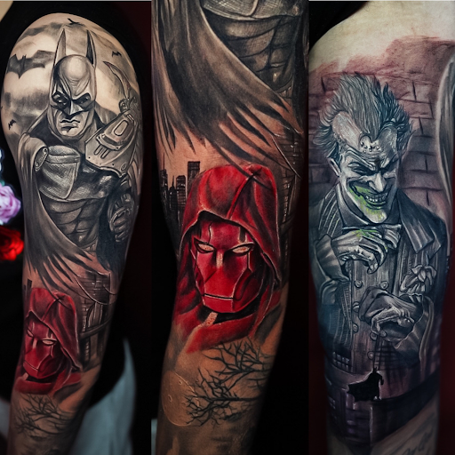 Explore tattoo sleeve ideas men, creative tattoo ideas in North Brunswick, available at Orpheus Tattoo Studio