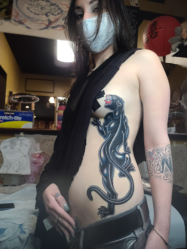 Explore skydiving tattoo ideas, creative tattoo ideas in Charleston, available at Broken Lantern Tattoo