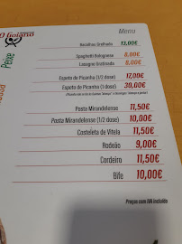 O Goiano em Mirandela menu n° 4