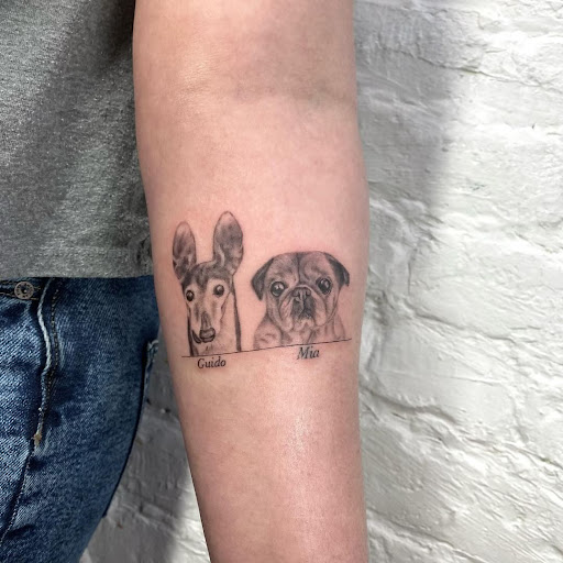 Explore quarter sleeve tattoo ideas, creative tattoo ideas in New York, available at In Due Time Tattoo