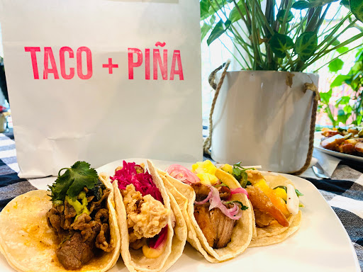 Taco and Piña