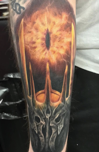 Explore forearm half sleeve tattoo ideas, creative tattoo ideas in White Plains, available at Addicted To Ink