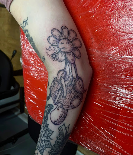 Explore gator tattoo ideas, creative tattoo ideas in Elizabethtown, available at Electric Feel Tattoos