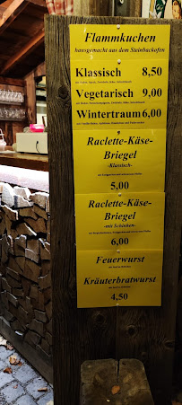 BrennAlp à Rudersberg menu