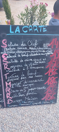 L 'assiette mauve à Méounes-lès-Montrieux menu