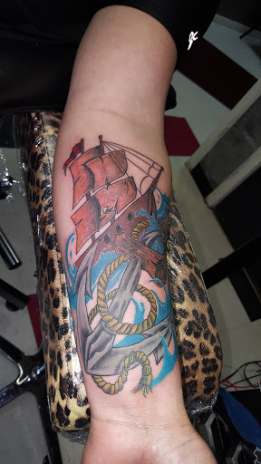Explore hip thigh tattoo ideas, creative tattoo ideas in Rome, available at Twizted Ink
