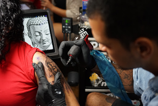 Explore march birth flower tattoo ideas, creative tattoo ideas in West Palm Beach, available at Living Legacy Tattoos