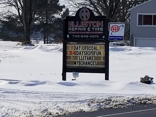 Tire Shop «Elliston Repair & Tire / Elliston Recovery», reviews and photos, 9760 Mt Gilead Rd, Fredericktown, OH 43019, USA