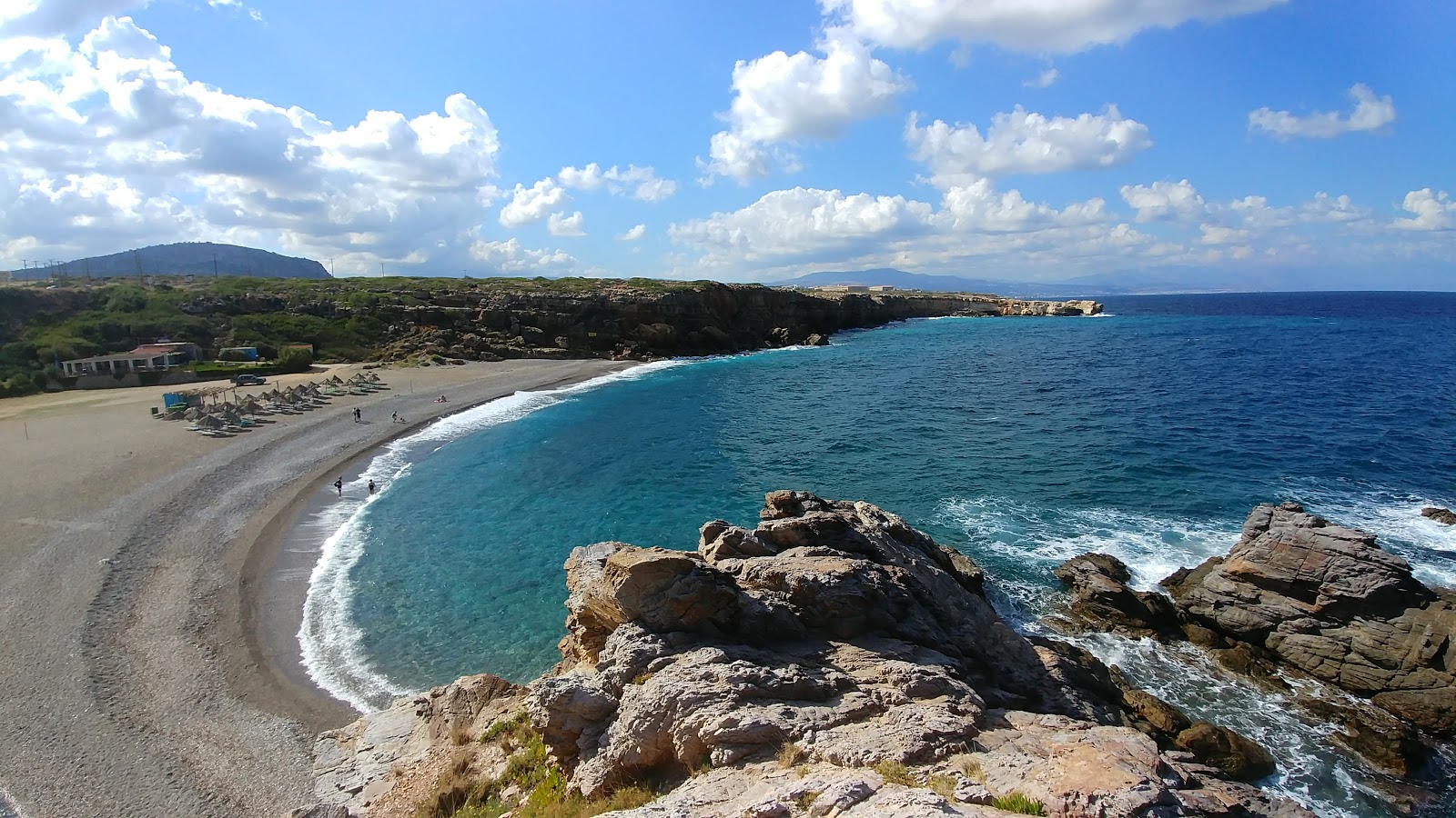 Geropotamos beach'in fotoğrafı çok temiz temizlik seviyesi ile