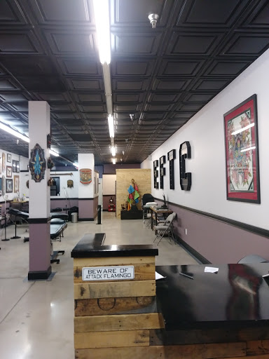 Explore tnt tattoo ideas, creative tattoo ideas in Fort Lauderdale, available at Electric Flamingo Tattoo Co.