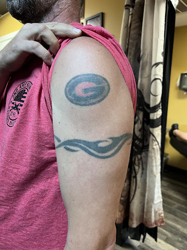 Explore honeysuckle tattoo ideas, creative tattoo ideas in Warner Robins, available at Untold Pain Tattoo Studio