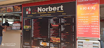 Chez norbert à Fleury menu