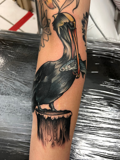 Tattoo Shop «Mine Shaft Tattoo & Piercing», reviews and photos, 8160 S Main St, Helen, GA 30545, USA