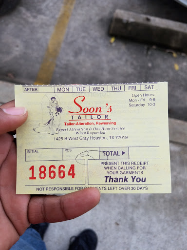 Soon Tailor & Alterations