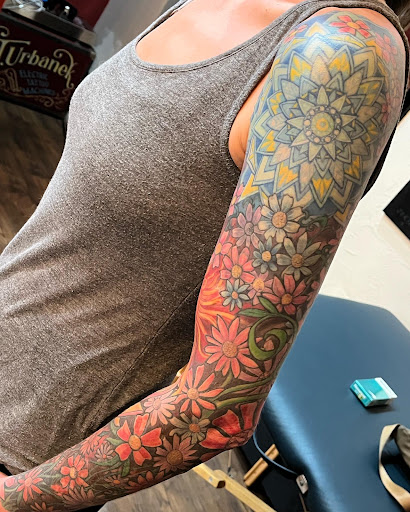 Explore left arm tattoo ideas, creative tattoo ideas in Pittsburgh, available at inkadinkadoo tattoo studio