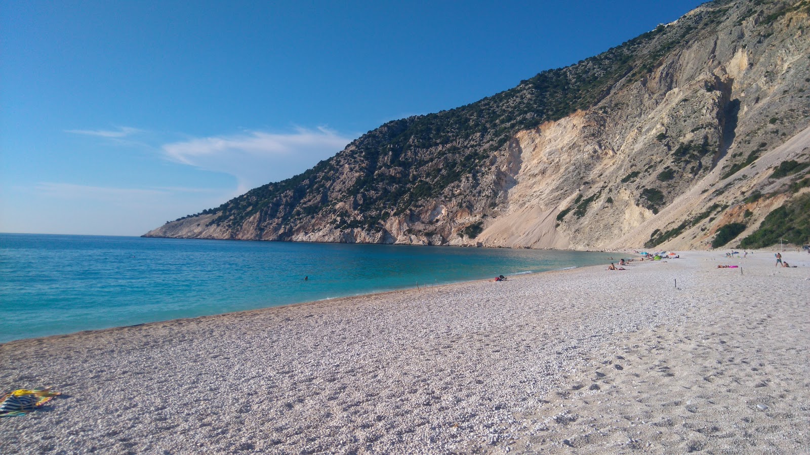 Fotografija Plaža Myrtos nahaja se v naravnem okolju