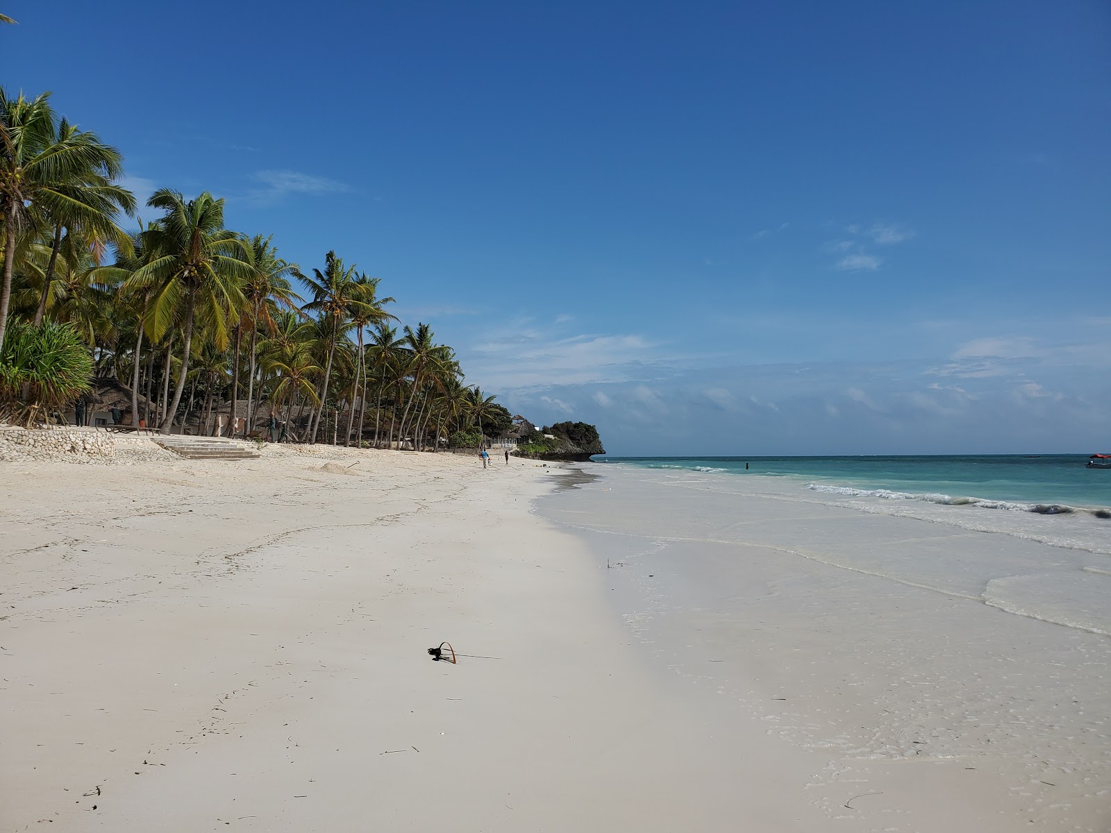 Foto di Pingwe Beach con costa lunga e dritta