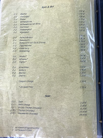 Restaurant allemand Gaststätte Wilhelmshöhe Strehler à Diedorf (la carte)