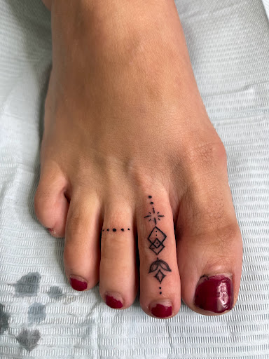 Explore leg tattoo men ideas, creative tattoo ideas in Donora, available at Alchemy Arts Tattoo & Permanent Makeup Studio