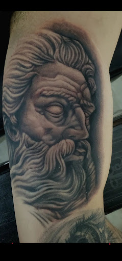 Explore blade runner tattoo ideas, creative tattoo ideas in Riverside, available at Darkstar Tattoo CA