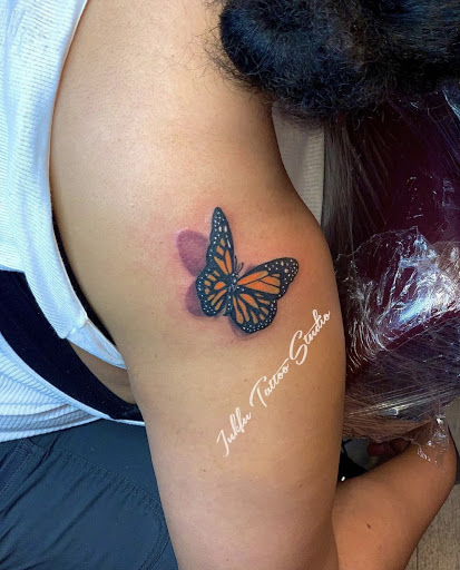 Explore pooh bear tattoo ideas, creative tattoo ideas in Omaha, available at Inkfu Tattoo Studio