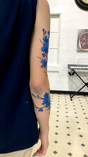 Explore feminine hand tattoo ideas, creative tattoo ideas in Evansville, available at Ink Therapy 101