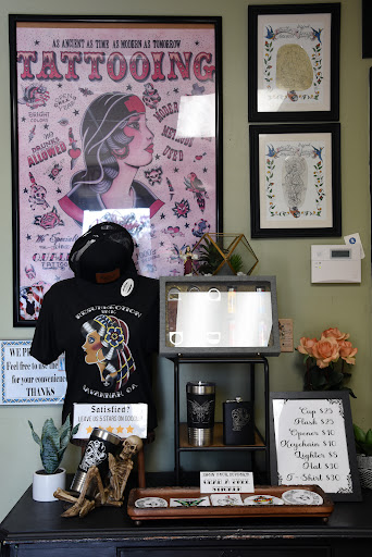 Explore nerd tattoo ideas, creative tattoo ideas in Savannah, available at Resurrection Ink Tattoos and Body Piercing