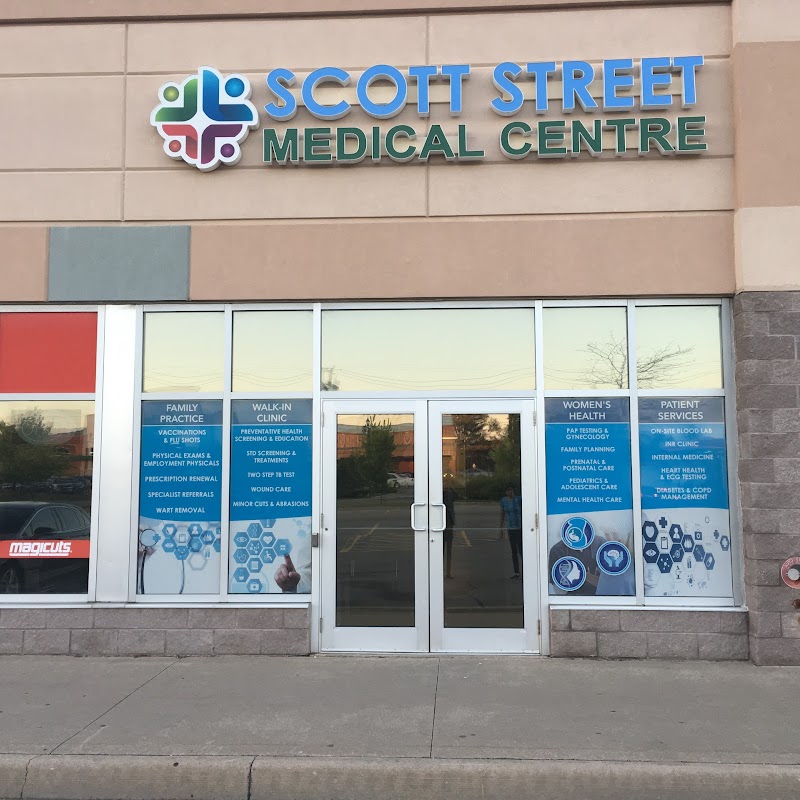 Scott Street Medical Centre (MedCare Clinics) - Walk-In Clinic, Family Doctor & Blood Testing Lab