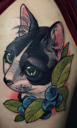 Explore arch angel tattoo ideas, creative tattoo ideas in New Orleans, available at Orleans Ink