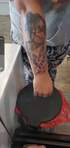 Explore massage therapist tattoo ideas, creative tattoo ideas in Brush, available at Timeless tattoo