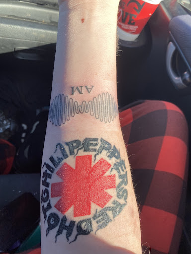 Explore thigh tattoo idea, creative tattoo ideas in Oklahoma City, available at Oklahoma Tattoo Collective