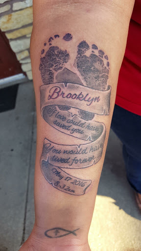 Explore tattoo ideas for lost loved ones, creative tattoo ideas in Roscoe, available at Elevated Ink Tattoo