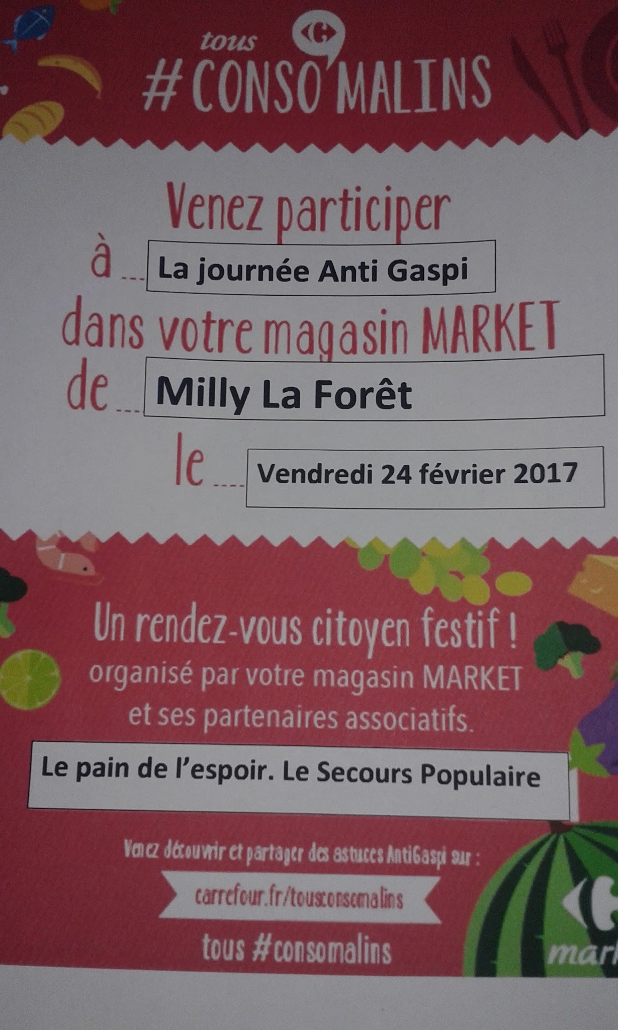 Photo n° 1 de l'avis de Market.i fait le 19/02/2017 à 14:45