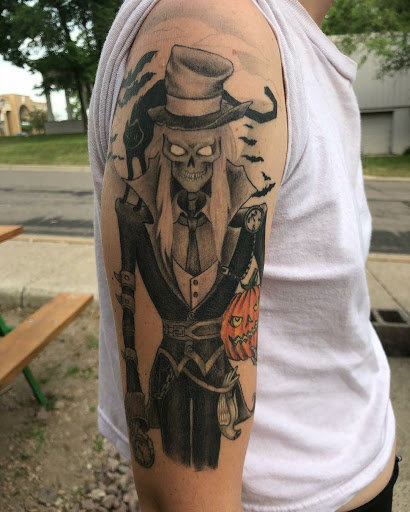 Explore elephant tattoo ideas for guys, creative tattoo ideas in Elk River, available at Subjective Art Tattoo, LLC