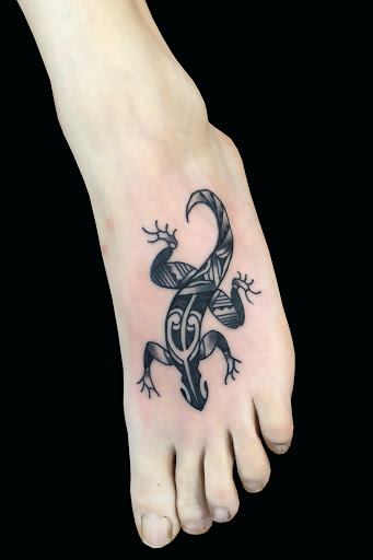 Explore upper chest tattoo ideas, creative tattoo ideas in Lahaina, available at Sweet Trade Tattoo