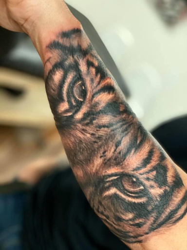 Explore half sleeve tattoo ideas men, creative tattoo ideas in Castle Rock, available at Studio 38 Tattoo and Gallery