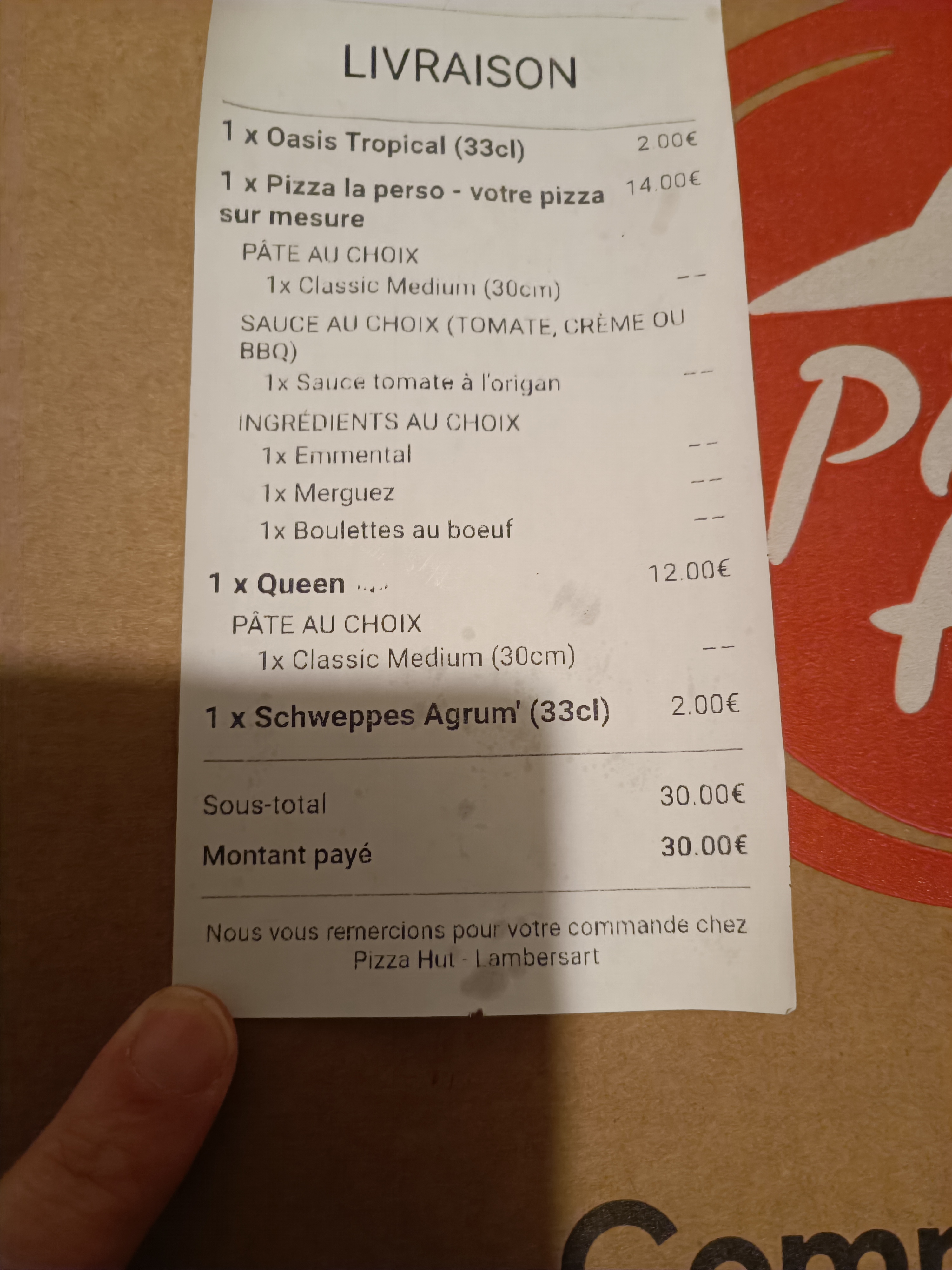 Photo n° 1 de l'avis de MATHILDE. fait le 13/03/2022 à 20:47