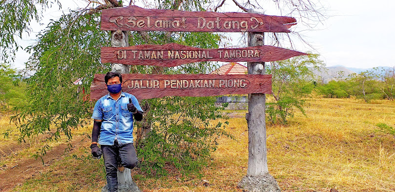 Pos 1 Jalur Pendakian Piong Gunung Tambora