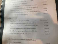 Menu / carte de Restaurant La Coquille à Concarneau