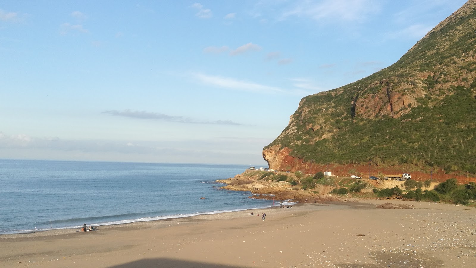 Foto van Melbou met lange baai