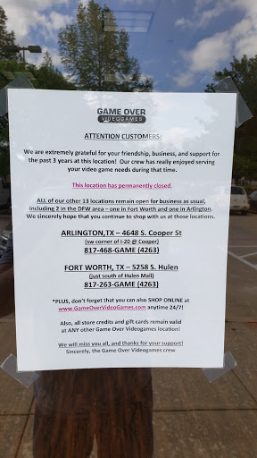 Video Game Store «Game Over Videogames», reviews and photos, 3719 Belt Line Rd, Addison, TX 75001, USA