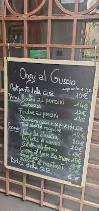 Il Guscio à Monza carte