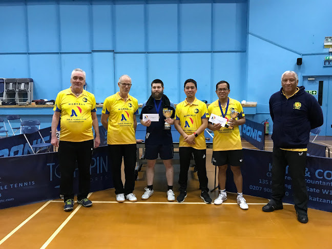 Reviews of LONDON MOBERLY TABLE TENNIS CLUB in London - Sports Complex