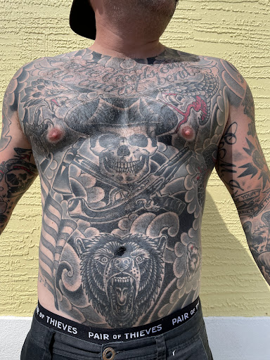 Explore ghostemane tattoo ideas, creative tattoo ideas in Ormond Beach, available at Shamrock Tattoo