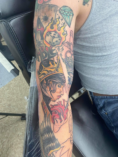 Explore finger tattoo ideas for females, creative tattoo ideas in Palestine, available at 2 Crows Tattoo