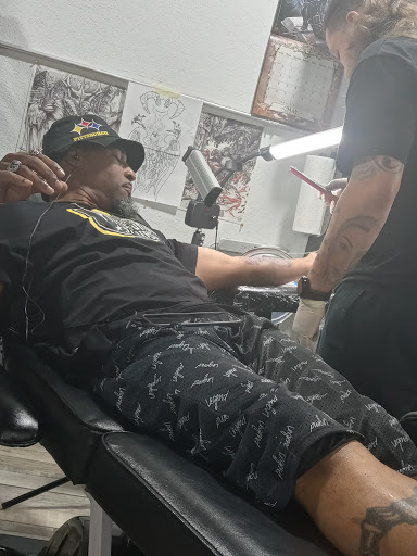Explore arm tattoo ideas for females, creative tattoo ideas in San Antonio, available at Firme Copias Tattoo Studio