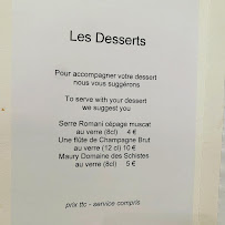 Restaurant Emile à Toulouse menu