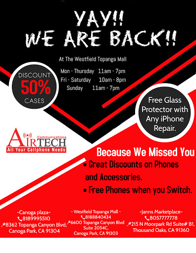 Cell Phone Store «Airtech Communications», reviews and photos, 6600 Topanga Canyon Blvd, Canoga Park, CA 91303, USA