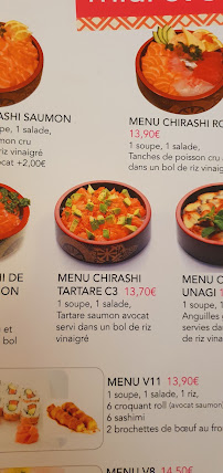 Bo Sushi à Boulogne-Billancourt menu